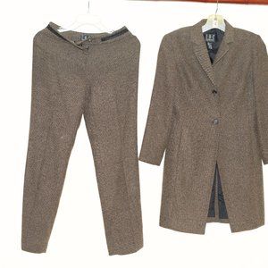 Woman's long jacket and pant